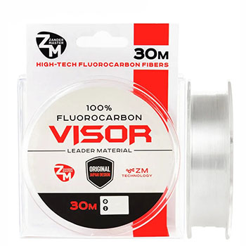 Леска Zander Master Vizor Fluorocarbon 0.261мм 5.09кг  30м 100% - купить по доступной цене Интернет-магазине Наутилус