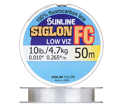 Леска Sunline флюорокарбон SIG-FC 50м d-0.415мм 10,9кг поводковый - купить по доступной цене Интернет-магазине Наутилус