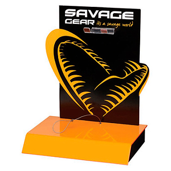 Стенд настольный для катушки Savage Gear SG Reel Counter Display, арт.74698(74668)