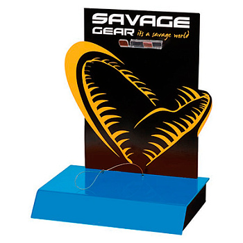 Стенд настольный для катушки Savage Gear SG Salt Counter Display, арт.77508(74695)